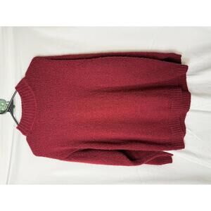 Vintage Women’s Milano Design Group Mock‎ Neck Red Large Sweater
